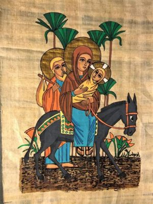  The Flight into Egypt บนหลังกระดาษปาปีรัส: ศิลปะอิสลามที่งดงามและเต็มไปด้วยเรื่องเล่า